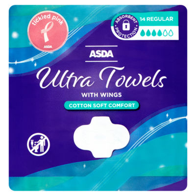 Purple sales towels asda