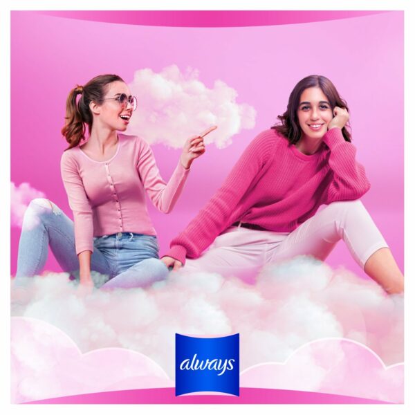 Always Sanitary Towels Sensitive Long (Size 2) Wings 12 per pack - Image 4