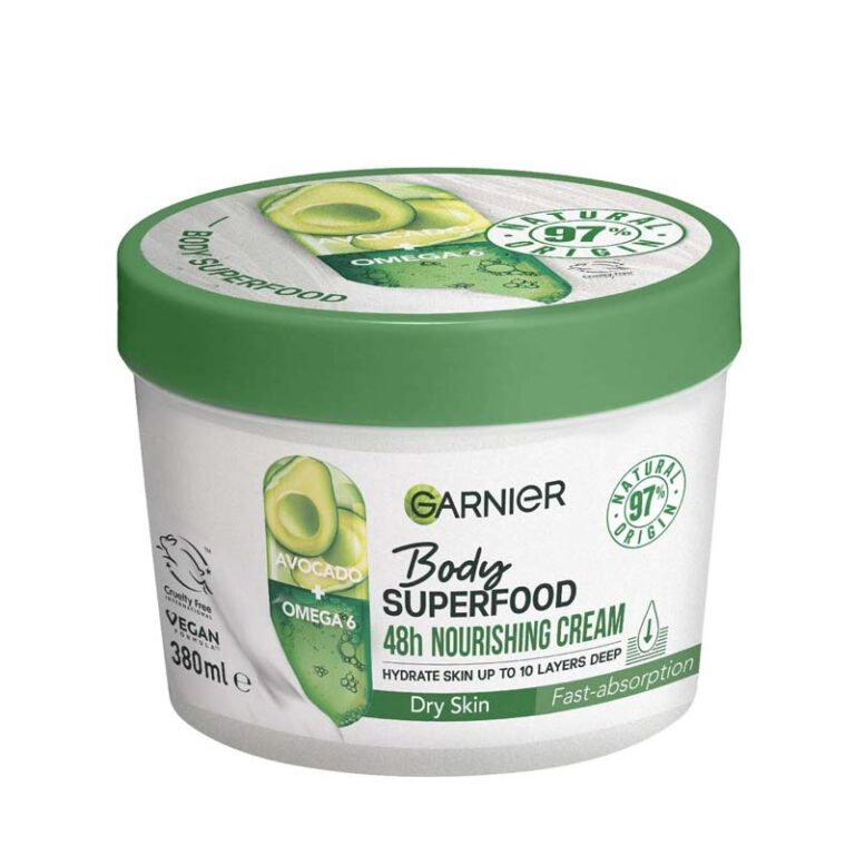 Garnier Body Superfood, Nourishing Body Cream, Avocado and Omega 6