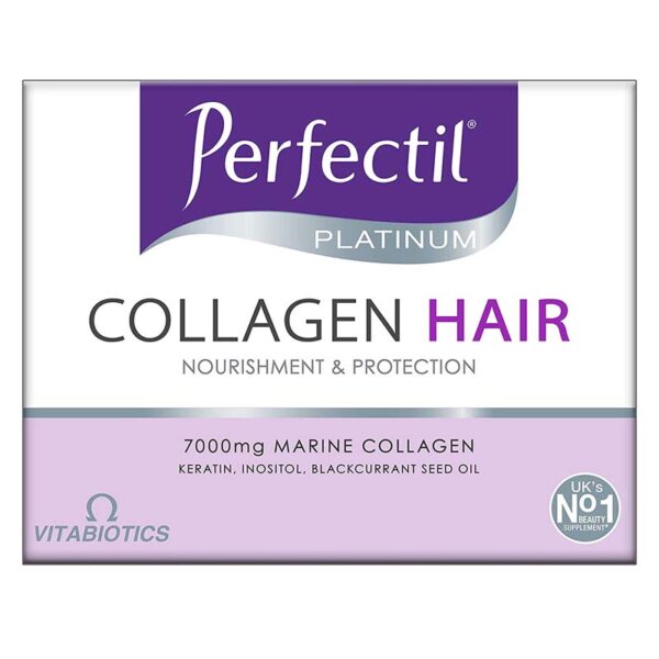 Vitabiotics Perfectil Platinum Collagen Hair Drink 10 x 50ml Bottles