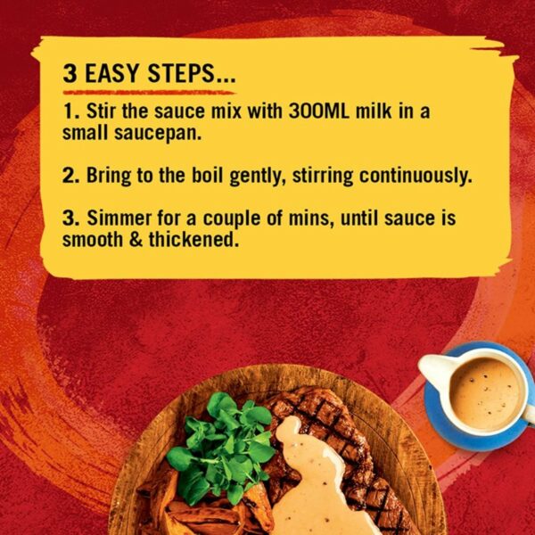 Schwartz Creamy Pepper Sauce 25g - Image 5