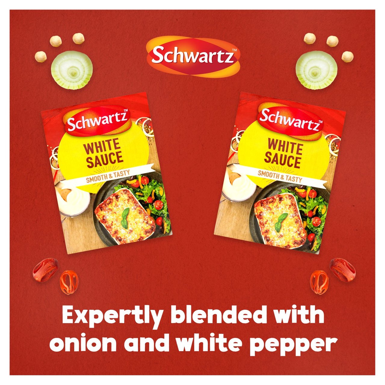 Schwartz White Sauce Mix 25g Britannia lk
