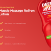 Deep Heat Muscle Massage Roll-on Lotion (Herbal Fragrance) - Image 3