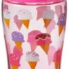 Nuby Super Slurp Tritan Freeflow Kids Cup - 18m+ BPA Free (Pink ice Cream) - Image 2