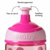 Nuby Super Slurp Tritan Freeflow Kids Cup - 18m+ BPA Free (Pink ice Cream) - Image 3