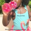 Nuby Super Slurp Tritan Freeflow Kids Cup - 18m+ BPA Free (Pink ice Cream) - Image 5
