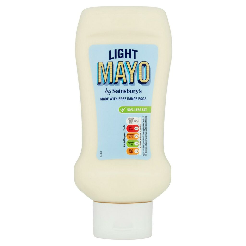 Sainsbury’s Mayonnaise Light, Squeezy 450ml Britannia.lk