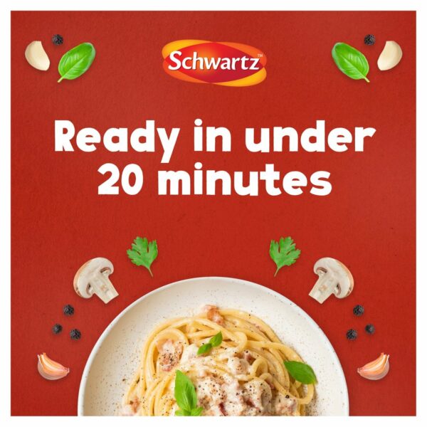 Schwartz Spaghetti Carbonara Recipe Mix  32g - Image 4