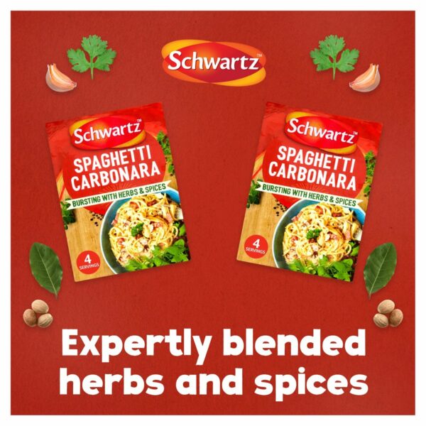 Schwartz Spaghetti Carbonara Recipe Mix  32g - Image 2