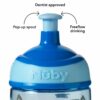 Nuby Super Slurp Tritan Freeflow Kids Cup - Digger - 18m+ BPA Free - Image 2