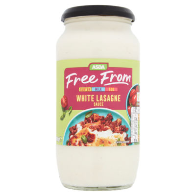 ASDA Free From White Lasagne Pasta Sauce 490g 