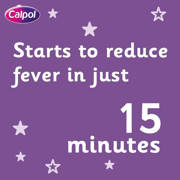 Calpol Infant Sugar Free Oral Suspension Strawberry Flavour 2+ Months 100ml - Image 2
