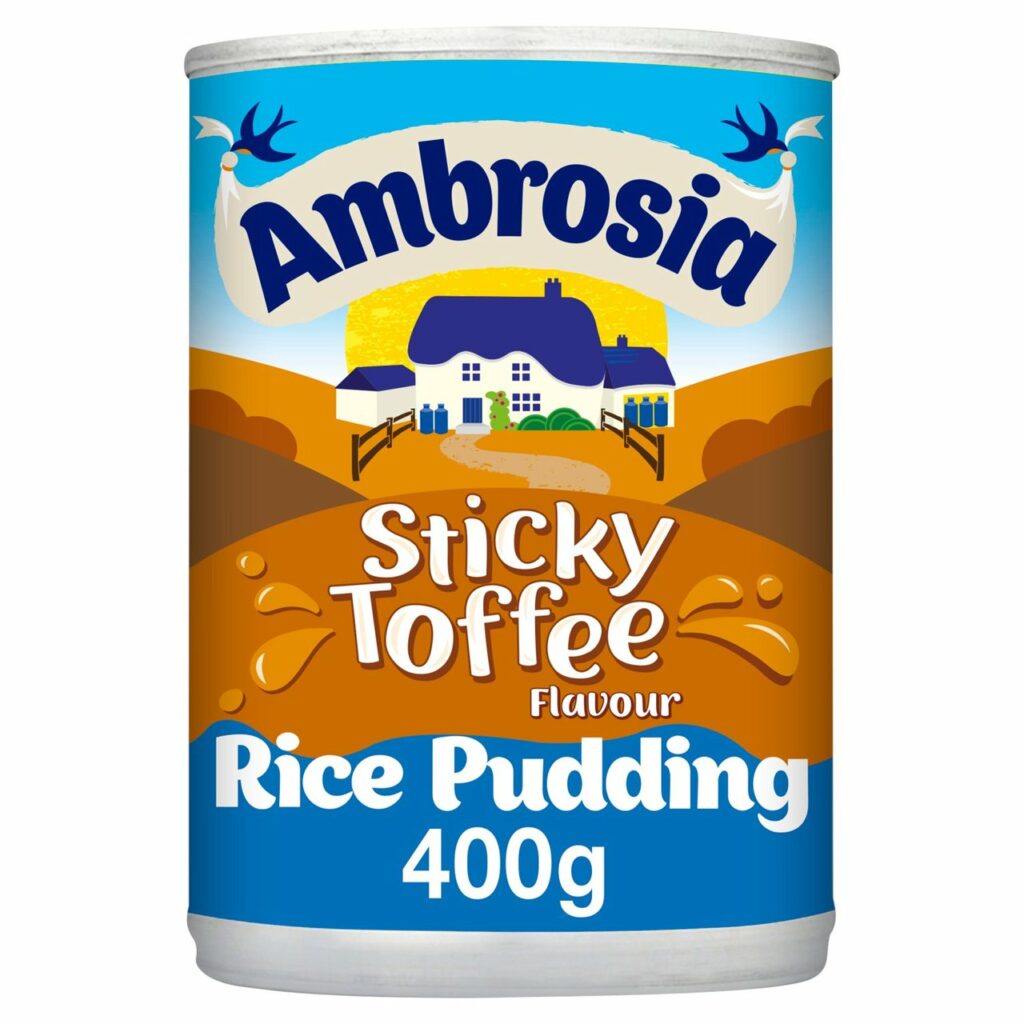 Ambrosia Sticky Toffee Rice Pudding 400g Britannia.lk