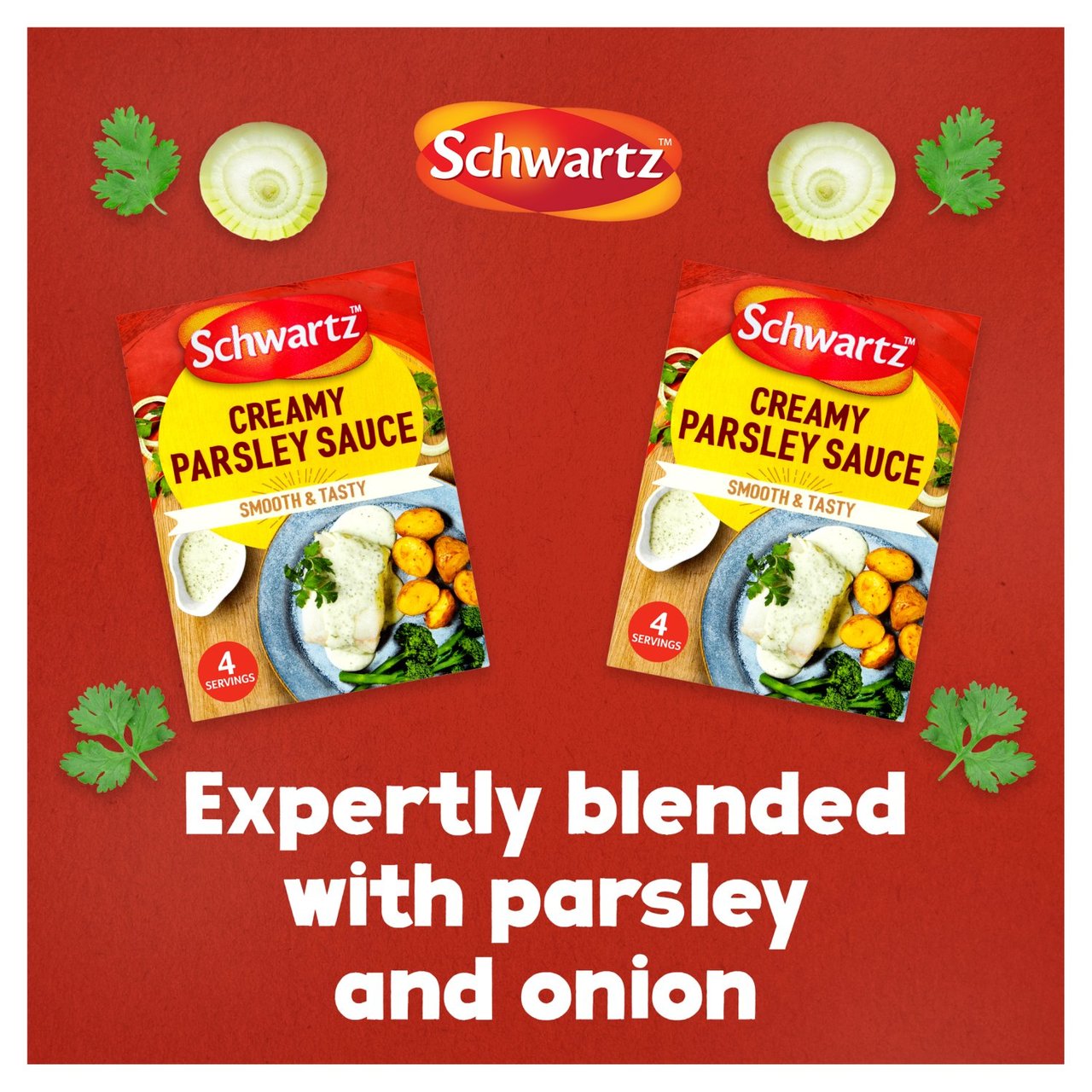 Schwartz Creamy Parsley Sauce Mix 26g Britannia.lk