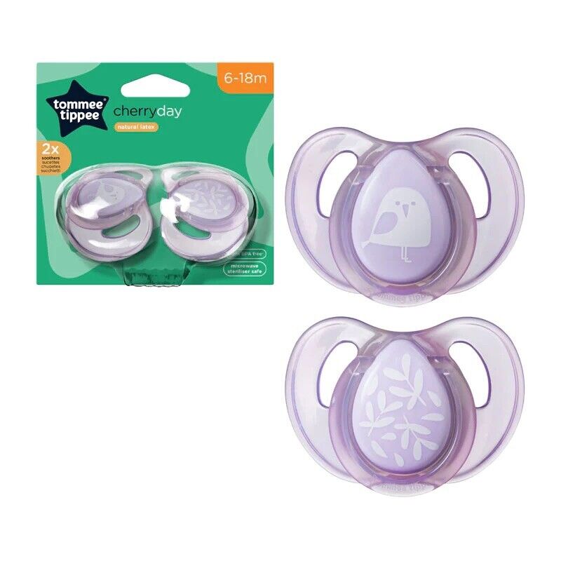 Tommee Tippee Summer Days Limited Edition Pacifiers 2 pack 0-6