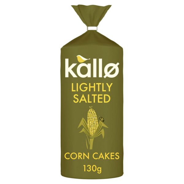 Kallo Lightly Salted Corn Cakes 130g