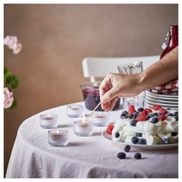 30X-VINTERFINT scented tealight, Gingerbread cookies/red, 3.5 hr - IKEA - Image 4