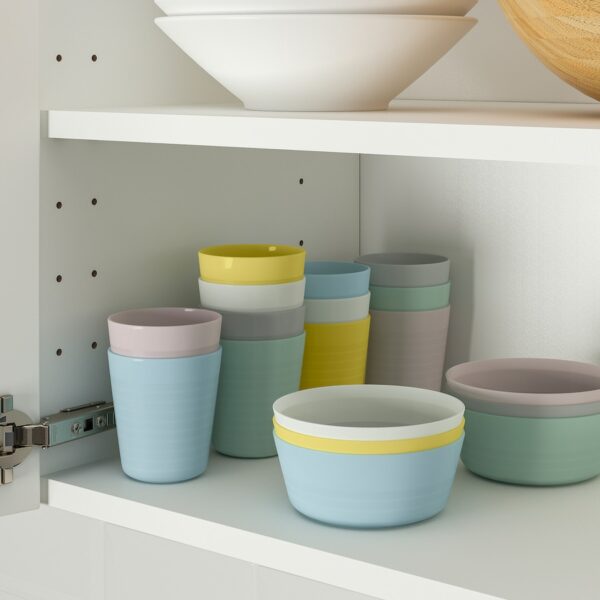 IKEA KALAS NN bowl mixed colours 6 pcs - Image 7