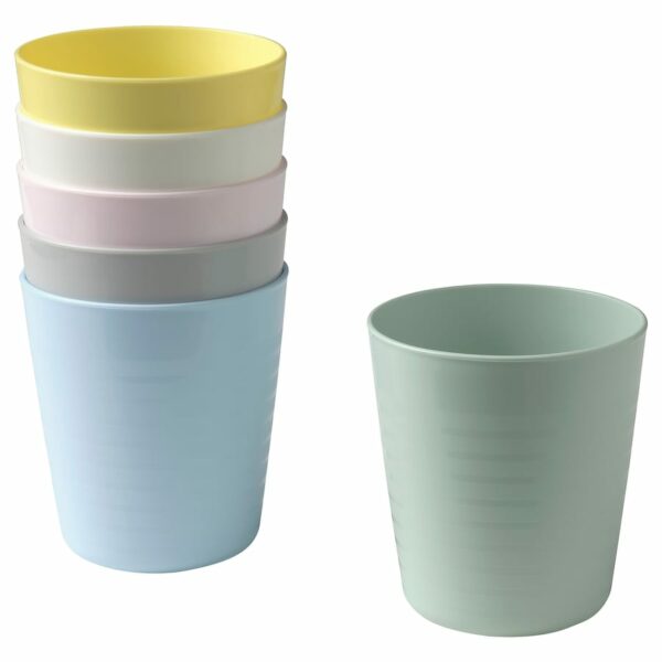 IKEA KALAS NN mug mixed colours 6pk