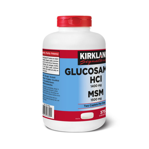 Kirkland Signature Glucosamine HCI & MSM, 375ct Britannia.lk