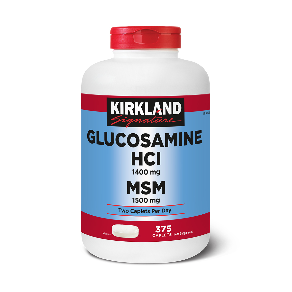 Kirkland Signature Glucosamine HCI & MSM, 375ct Britannia.lk