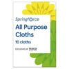 Springforce All Purpose Cloths 10 Pack