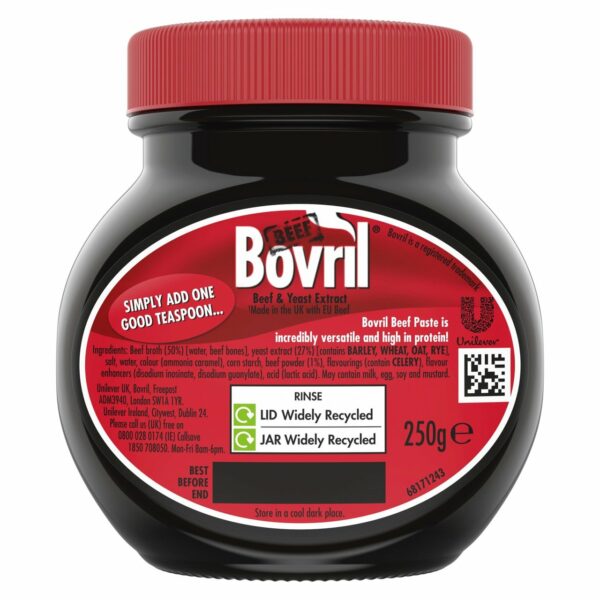 Bovril Beef Yeast Extract Spread 250g - Image 3