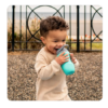 Tommee Tippee Insulated Sportee Toddler Water Bottle (Blue/Green) - Image 3