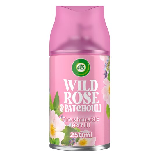 Airwick Air Freshener Freshmatic Refill Wild Rose & Patchouli 250ml