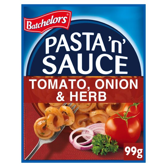 Batchelors Pasta n Sauce Low Fat Tomato Onion & Herb 99G Britannia.lk