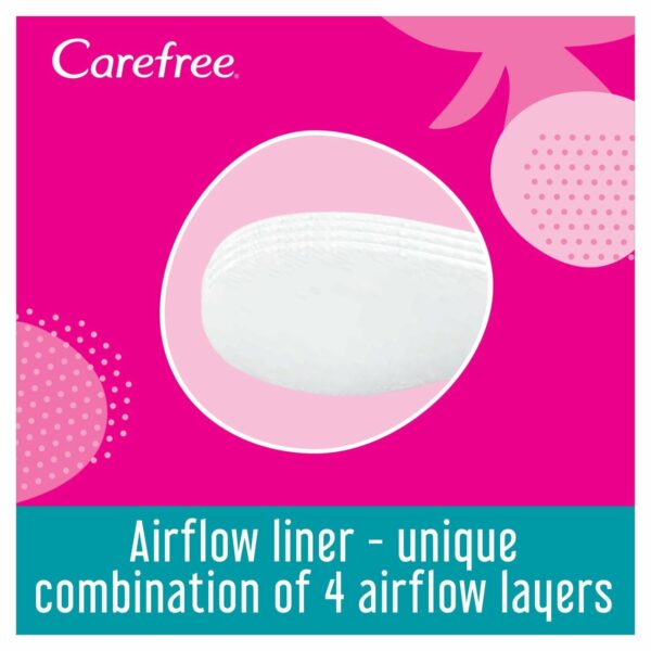Carefree Cotton Fresh Scent Pantyliners 20 pack - Image 2