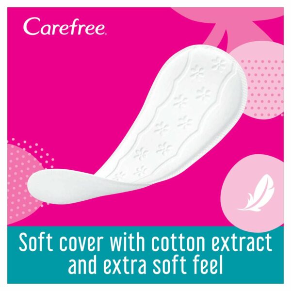 Carefree Cotton Fresh Scent Pantyliners 20 pack - Image 4