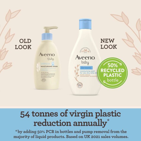 Aveeno Baby Dermexa Moisturising Wash 250 ml - Image 7