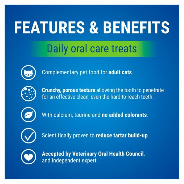 Dentalife Salmon Dental Cat Treats 40g - Image 3