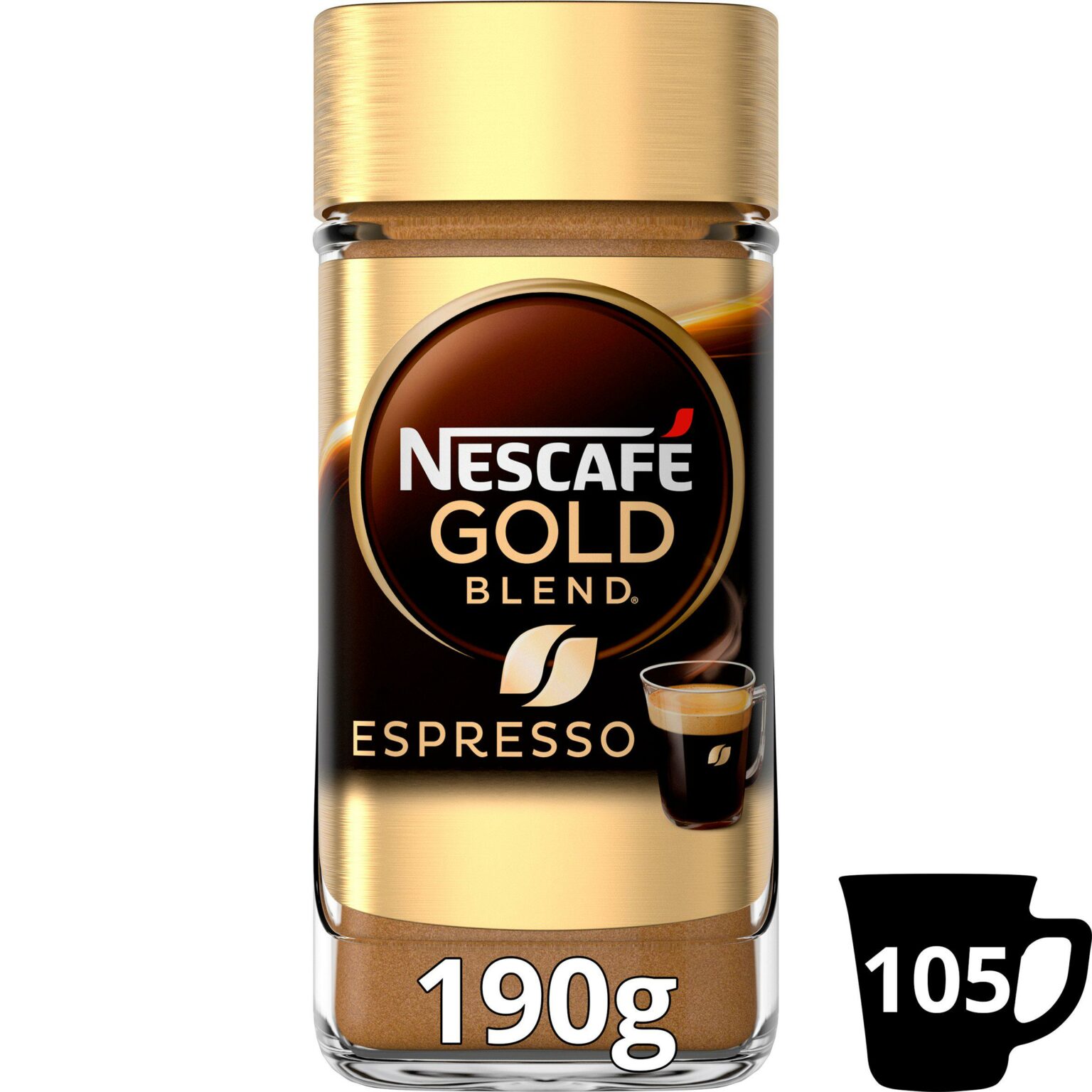 Nescafe Gold Blend Espresso Instant Coffee 190g Britannia.lk
