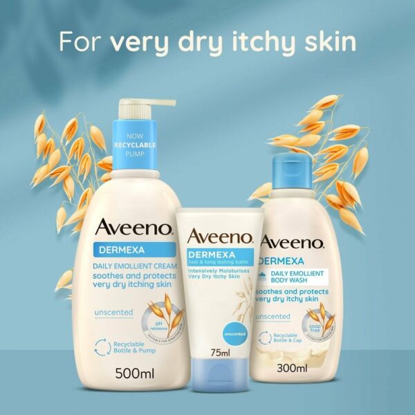 Aveeno Dermexa Fast and Long Lasting Balm 75ml - Image 7