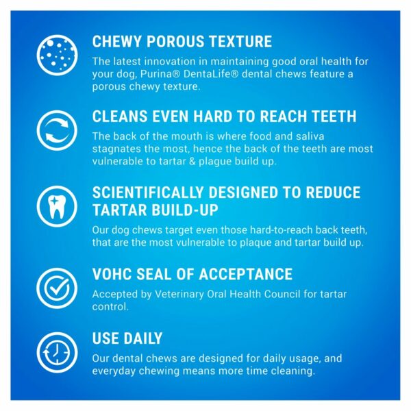 DENTALIFE Small Dog Treat Dental Chew 115g - Image 3