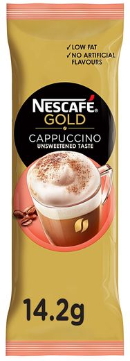 NESCAFE Cappuccino, Instant Coffee Sachets, 8x14g (Pack of 6, 48 Cups)