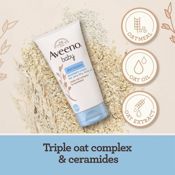 AVEENO Baby Dermexa Emollient Cream 150ml - Image 5