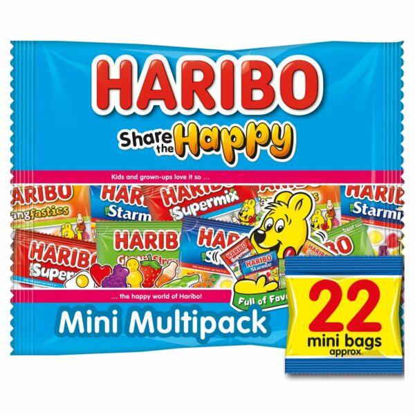 Haribo Share 22 x Mini Bags Sweets 352g