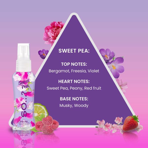 Body Mist By So…? Vanilla Womens Mini Mist 50ml - Image 2