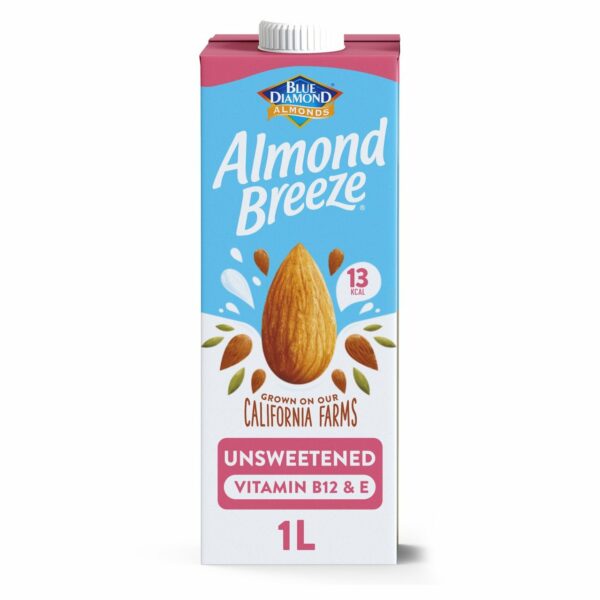 Almond Breeze Unsweetened Almond Drink, 1L