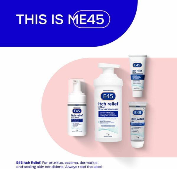 E45 Itch Relief Cream 100 g - Image 5