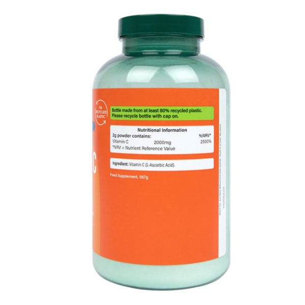 Holland & Barrett Vitamin C 2000mg 567g Powder - Image 3