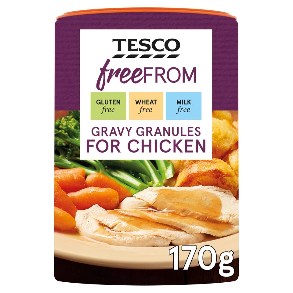 Tesco Free From Chicken Gravy Granules 170G Britannia.lk