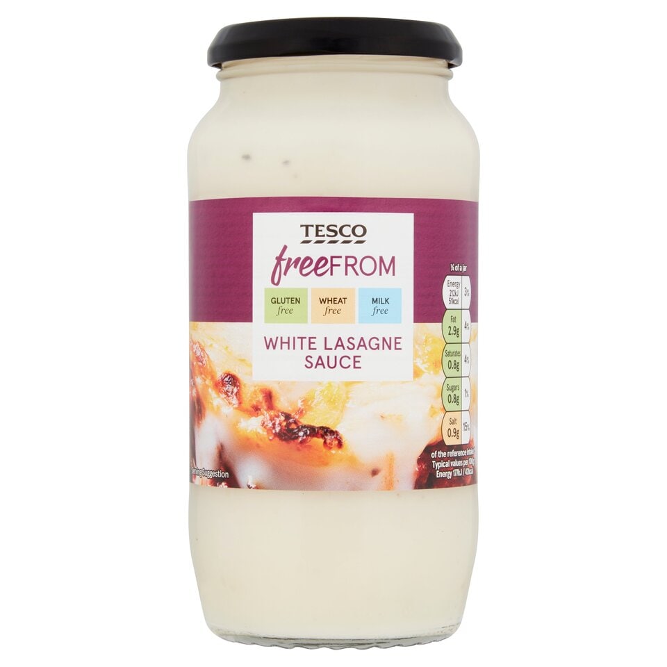 Tesco Free From White Lasagne Sauce 480G Britannia.lk