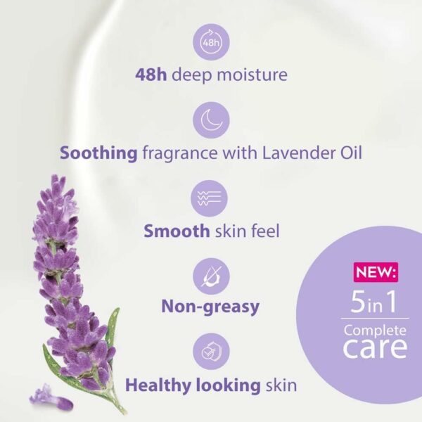 NIVEA Lavender & Hydration Body Lotion 400ml - Image 2