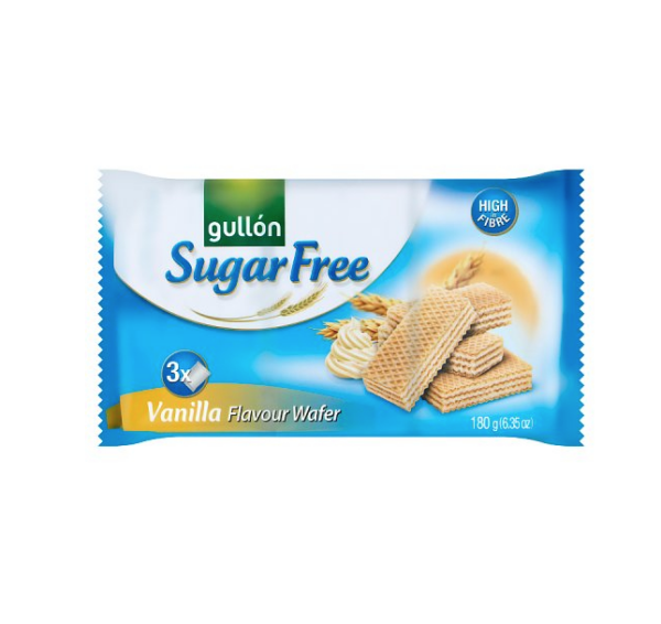 Gullon Sugar Free Vanilla Wafer 180g