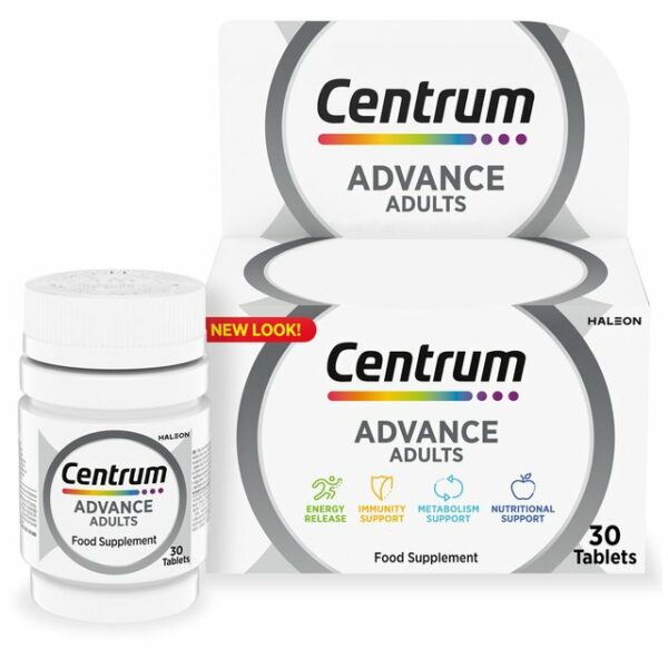 Centrum Advance Multivitamin Tablets 30pk New