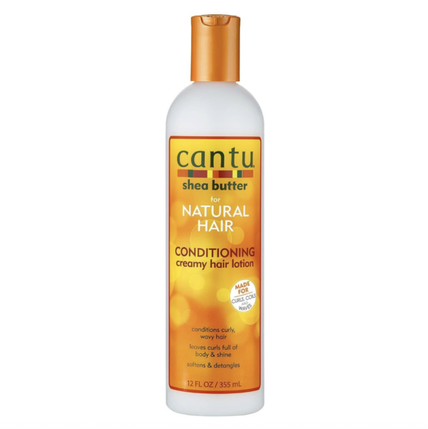 CANTU Natural Conditioning Creamy Hair Lotion, Shea Butter, 355 ml